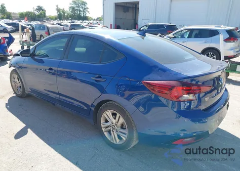 2019 Hyundai Elantra Sel из США, поврежденный, VIN 5NPD84LF0KH444745